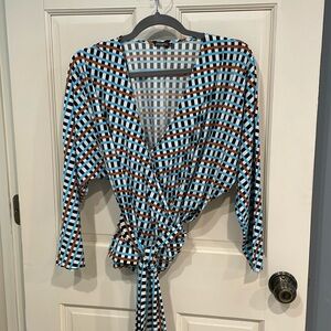 Ladies J McLaughlin wrap style top